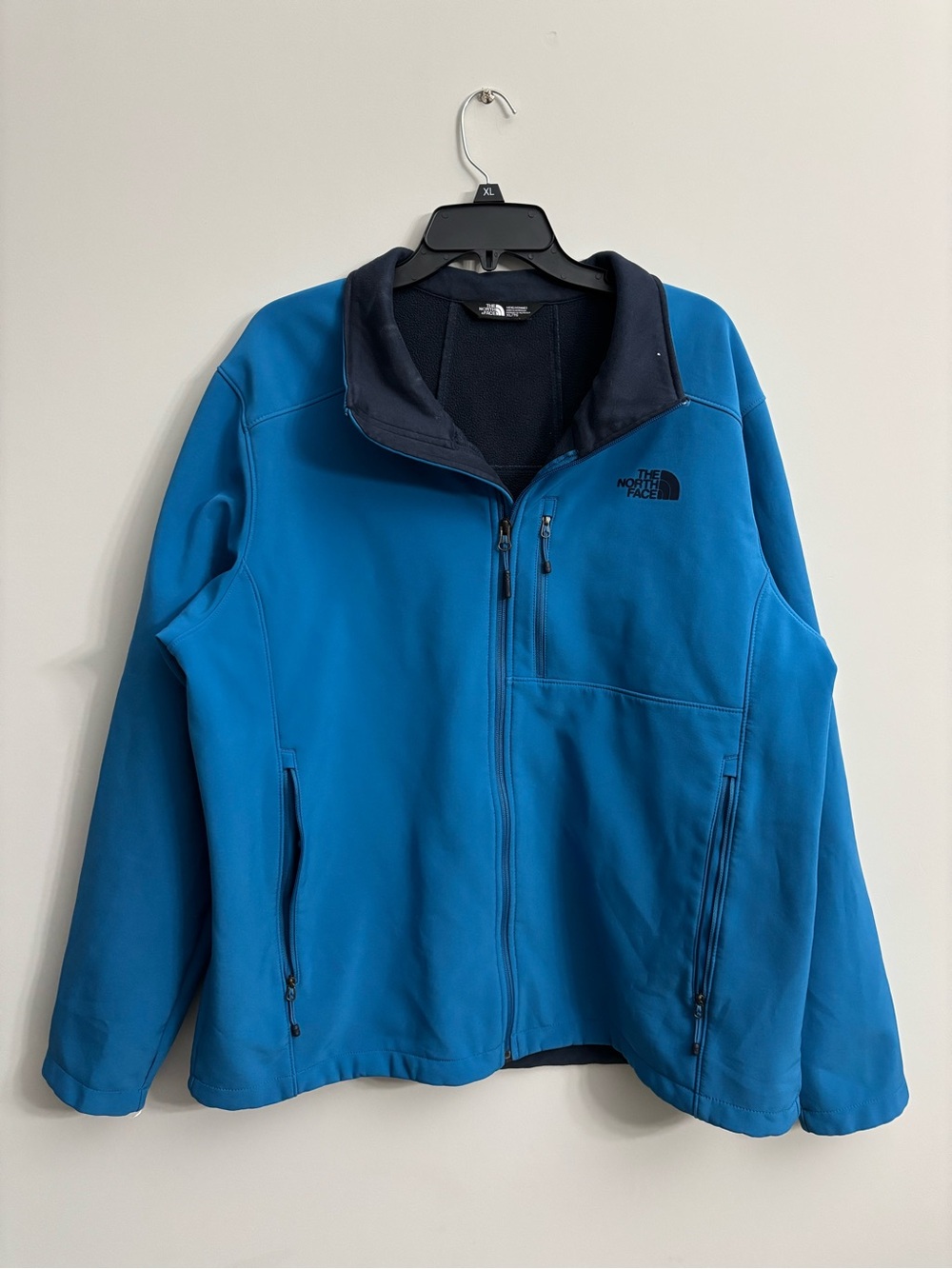 The North Face Men’s Teal Blue Performance Softshell Jacket